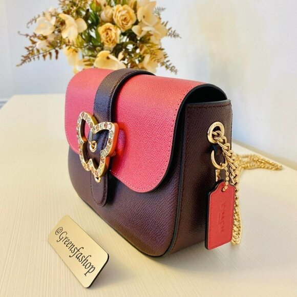 Coach purse Gemma Crossbody In Colorblock With Butterfly Buckle - Picture 5 of 12